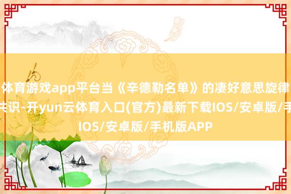 体育游戏app平台当《辛德勒名单》的凄好意思旋律与小提琴共识-开yun云体育入口(官方)最新下载IOS/安卓版/手机版APP